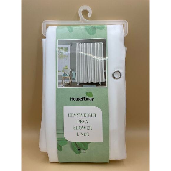 HouseFilmay Heavyweight PEVA Shower Liner 70" X 72" - BRAND NEW - Picture 1 of 4